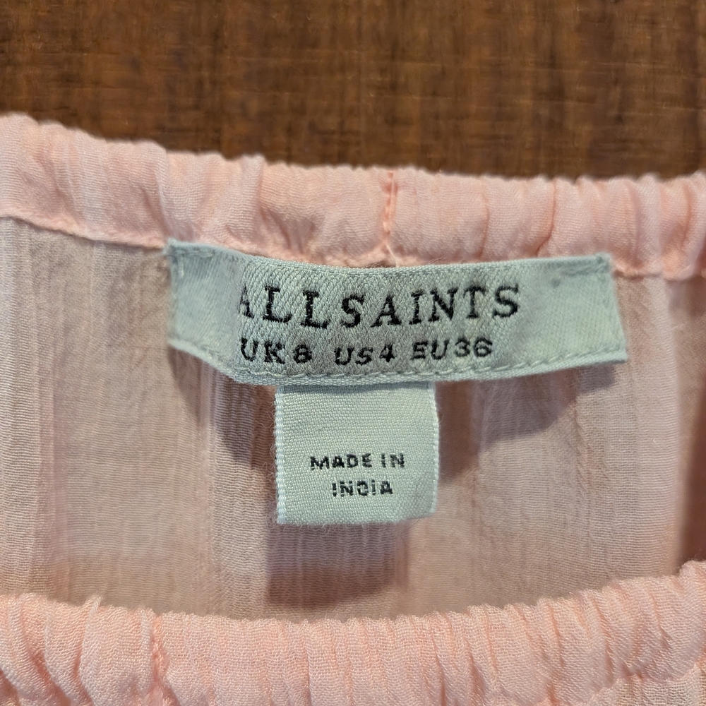 All Saints Light Pink Garment - Picture 4 of 9